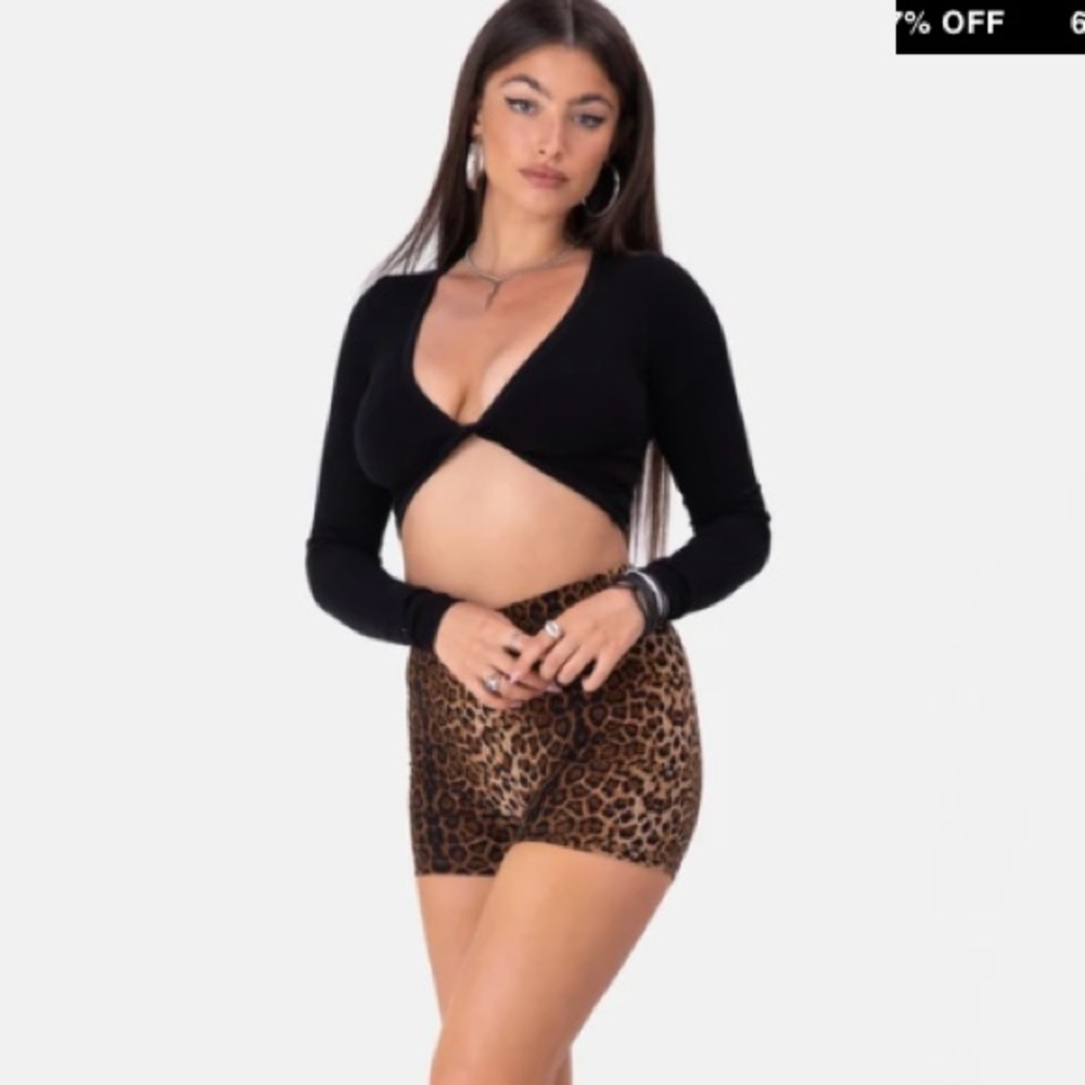 Adika Londynn Ribbed Crop Top
